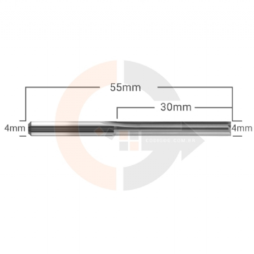 Ampliar foto Fresa de Topo para MDF 2 Cortes Retos Paralelos 4.0 x 30mm Metal Duro Ampliar foto Fresa de Topo para MDF 2 Cortes Retos Paralelos 4.0 x 30mm Metal Duro