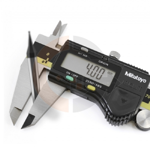 Ampliar foto Micro fresa de topo reto 2 cortes 0.5mm x 1mm HRC55 cobertura AlTin Ampliar foto Micro fresa de topo reto 2 cortes 0.5mm x 1mm HRC55 cobertura AlTin