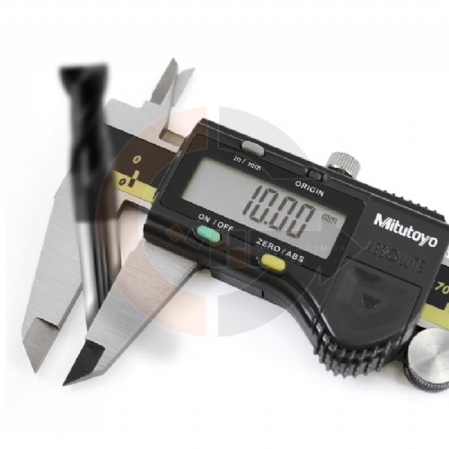 Ampliar foto Fresa Topo 2 Cortes HRC45 10mm x 25mm cobertura AlTin Ampliar foto Fresa Topo 2 Cortes HRC45 10mm x 25mm cobertura AlTin
