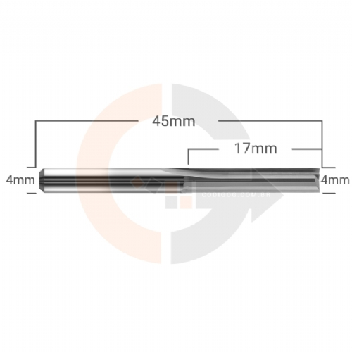 Ampliar foto Fresa de Topo para MDF 2 Cortes Retos Paralelos 4.0 x 17mm Metal Duro Ampliar foto Fresa de Topo para MDF 2 Cortes Retos Paralelos 4.0 x 17mm Metal Duro