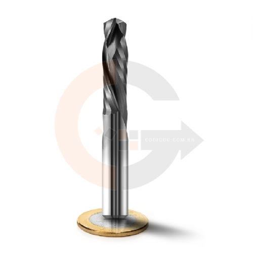 Fresa de 2 cortes Up e Down Cut 10mm x 35mm Fresa de 2 cortes Up e Down Cut 10mm x 35mm