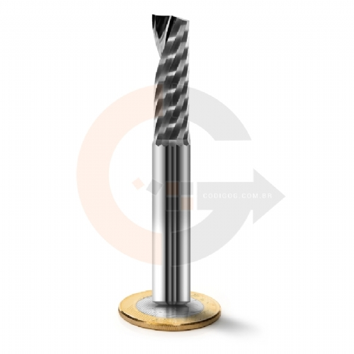 Fresa Para Acrilico e Outros Plasticos 1 Corte 10mm x 32mm Metal Duro Fresa Para Acrilico e Outros Plasticos 1 Corte 10mm x 32mm Metal Duro