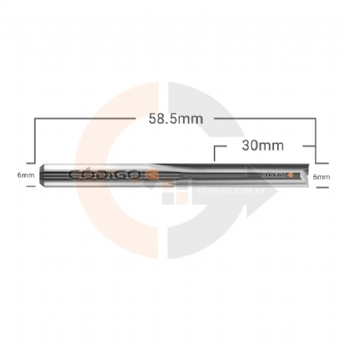 Ampliar foto Fresa de Topo para MDF 2 Cortes Retos Paralelos 6mmx30mm Metal Duro Ampliar foto Fresa de Topo para MDF 2 Cortes Retos Paralelos 6mmx30mm Metal Duro