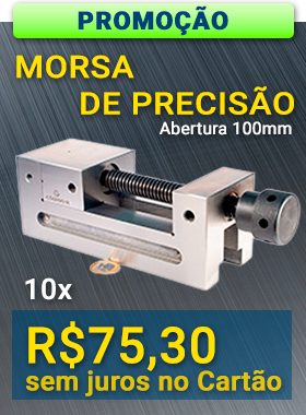 Morsa de precisão abertura 100mm